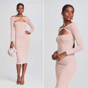 NWT | Revolve x SER.O.YA | Irene Dress in Pastel Pink | Sz L